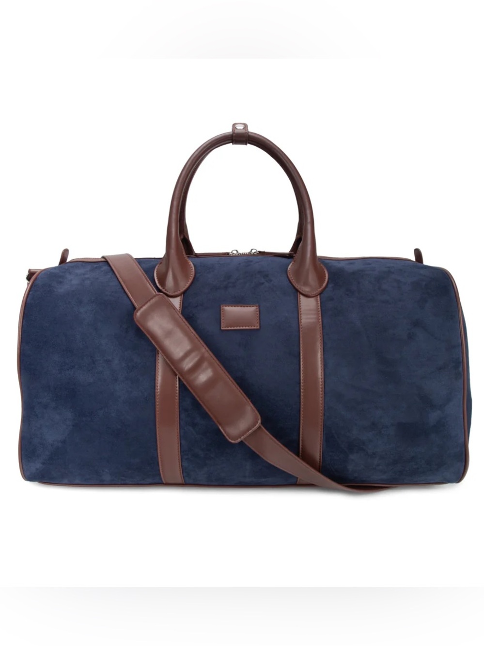Brouk & Co. Lauren Duffel Bag Navy Blue NWT